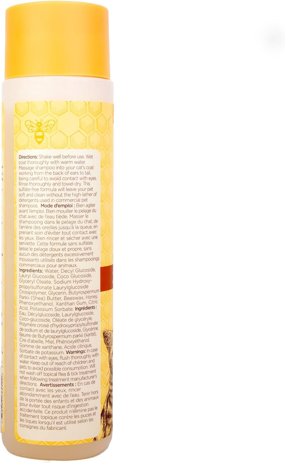Burts Bees for Pets Hypoallergenic Cat Shampoo, Unscented, 10 Fl Oz, 2-Pk