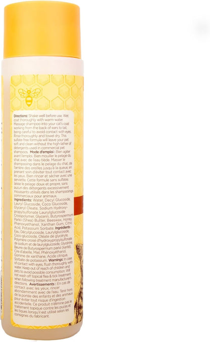 Burts Bees for Pets Hypoallergenic Cat Shampoo, Unscented, 10 Fl Oz, 2-Pk