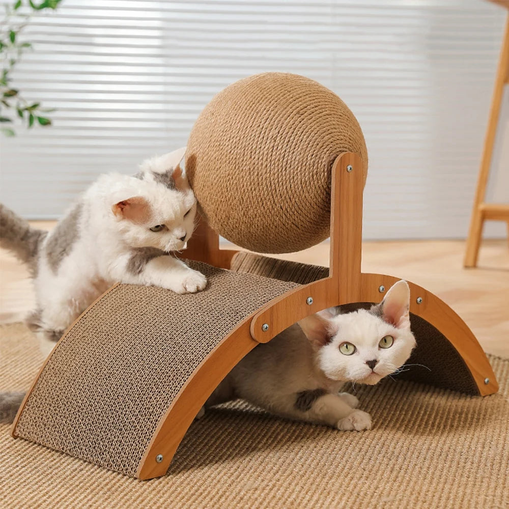 Arranhador Para Gatos 2 Em 1 - Bridge Ball