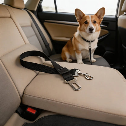 Pet Dog Cat Car Seat Belt Adjustable Harness Seatbelt for Small Medium Dogs Travel Pet Supplies Dog Travel Car Adjustable Length